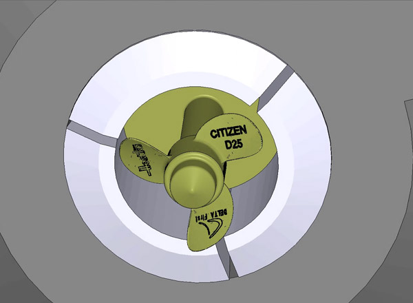 Citizen Propeller Swiss Type Machining