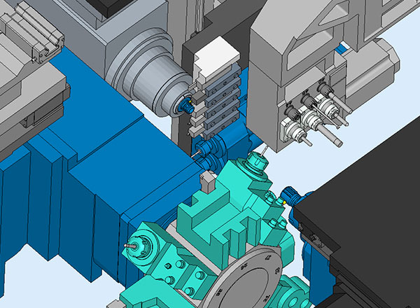 TSUGAMI Multi-Axis Swiss-Style Turning